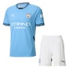 Maglia ufficiale Manchester City Casa 2024-25 per Bambino